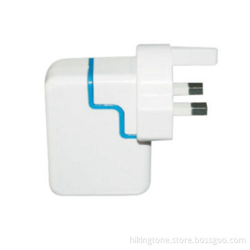 DC 5V 3.1A High-quality dual USB travel charger for iPhone, with EMC Standard